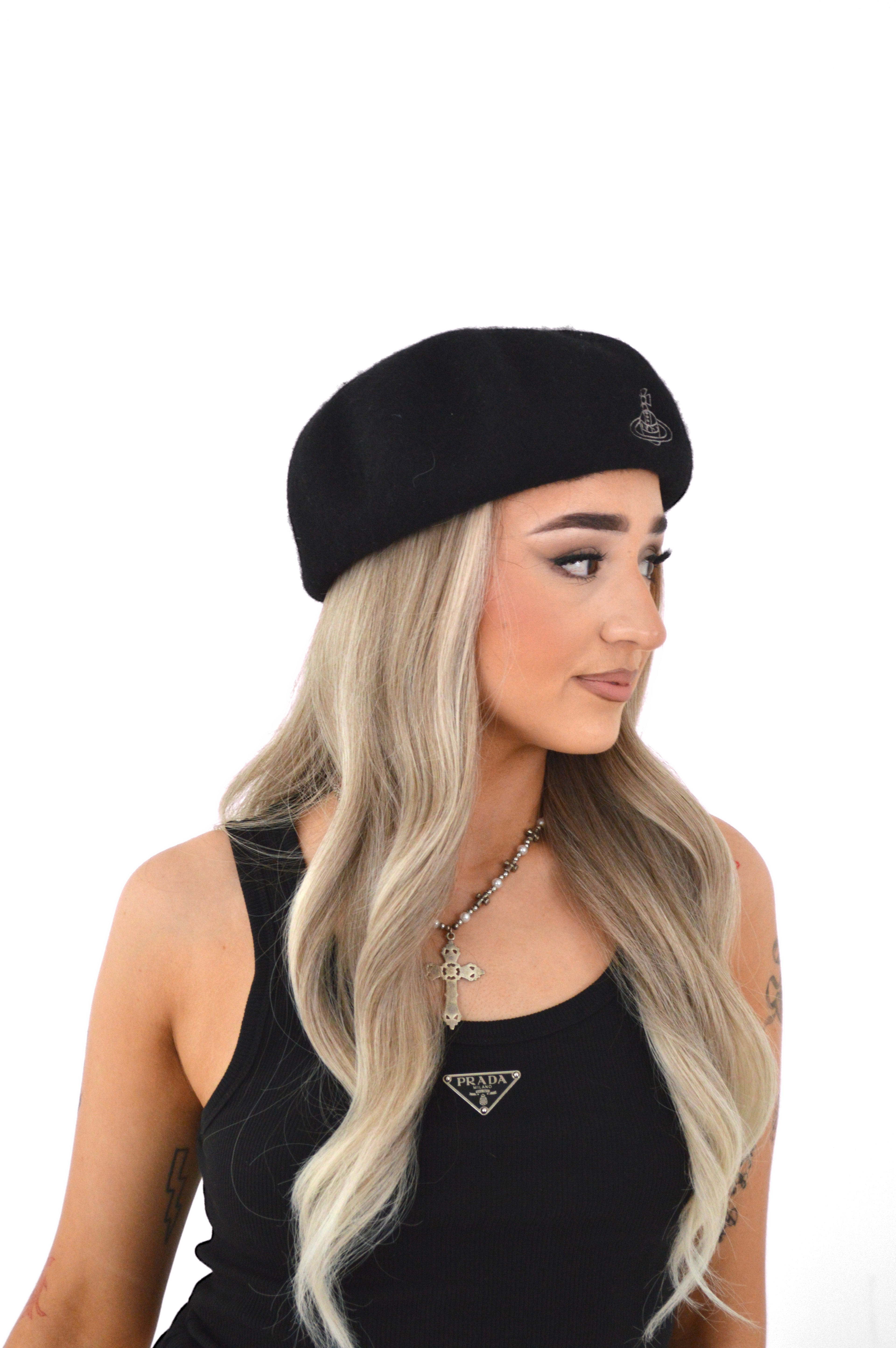Vivienne Westwood black beret